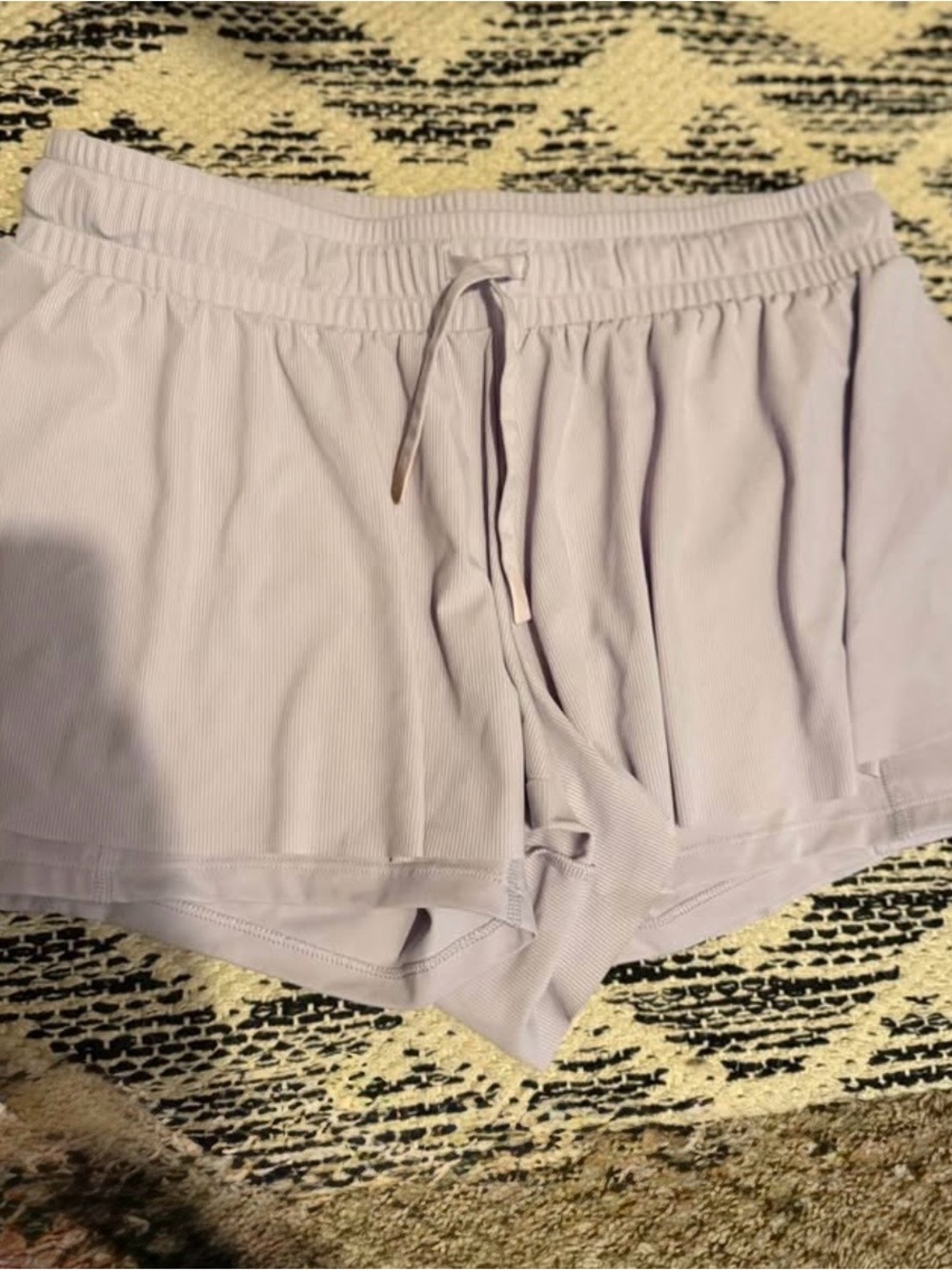 Light Lavender Women’s Athletic Shorts